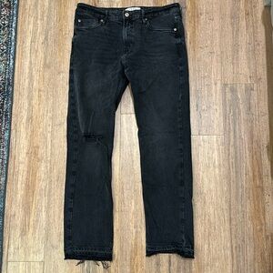 Free People Black Jeans sz 28